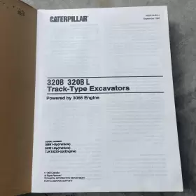 XEBP7645-01 CAT Caterpillar Manual Book Catalog Excavator #2