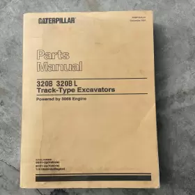 XEBP7645-01 CAT Caterpillar Manual Book Catalog Excavator