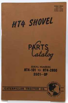 30564 CATERPILLAR Cat Shovel Catalog Manual