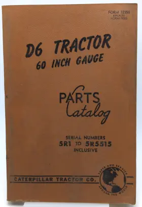 32255 CATERPILLAR Cat Tractor Gauge Catalog Manual