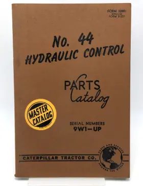 32881 CATERPILLAR Cat Hydraulic Control Catalog