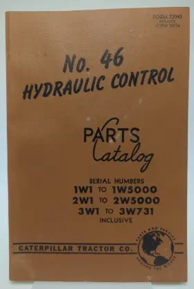 33043 CATERPILLAR Cat Hydraulic Control Catalog Manual