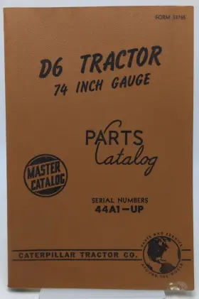 33765 CATERPILLAR Cat Tractor Gauge Catalog