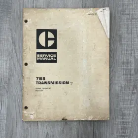 7155 CATERPILLAR Transmission Service Repair Manual