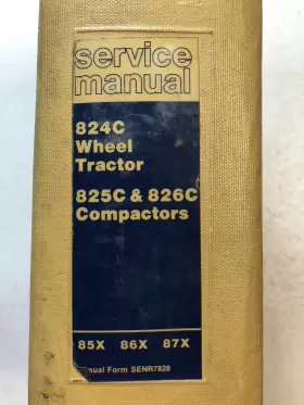 85-X CATERPILLAR Cat Compactor Service Repair Manual