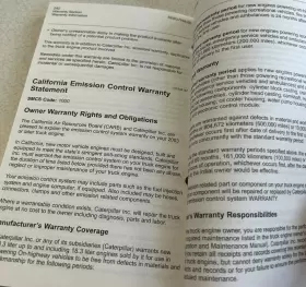 C11C13C15 CATERPILLAR Highway Engines Cat Operation Manual #2