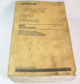 SEBP2395-03 CATERPILLAR Cat Wheel Loader Tractor Manual Book