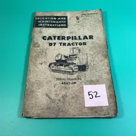 FEO45046-03 CATERPILLAR CONSTRUCTION EQUIPMENT Cat Tractor Up
