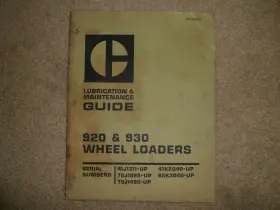 GEG02135 CATERPILLAR Cat Wheel Loaders Lubrication