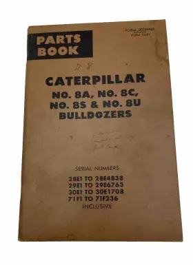 UEO34469 CATERPILLAR HYDRAULIC CONTROLS Cat Bulldozers