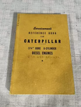 J0662 CATERPILLAR Diesel Engine Servicemens Book Manual