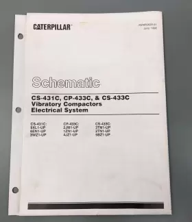 KENR2628-01 CATERPILLAR Electrical Schematic Vibratory KENR2628-01 CATERPILLAR Electrical Schematic Vibratory