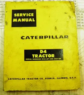 RE00040 CATERPILLAR Cat Service Manual