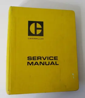 REG00568 CATERPILLAR Cat Service Manual Tractors Compactors