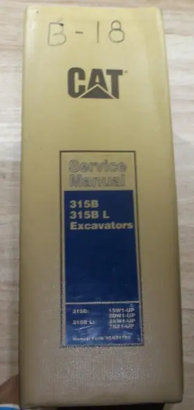 RENR1120 CATERPILLAR Cat Excavator Service Repair Manual Book