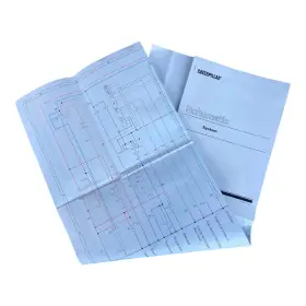 RENR7885 CATERPILLAR Generator Engine Electric Sys Schematic