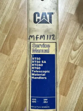 RT60SA CATERPILLAR Material Handlers Service Repair Manual
