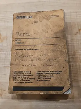SEBP1252-02 CATERPILLAR Cat Crawler Tractor Manual Book