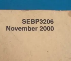 SEBP3206 CATERPILLAR Cat Backhoe Loader Manual Book #3