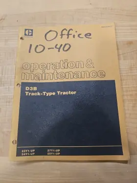SEBU5649 CATERPILLAR Cat Tractor Operation Manual