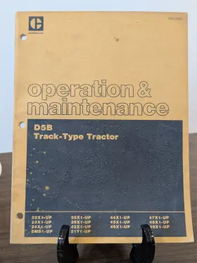SEBU5940 CATERPILLAR Cat Crawler Tractor Operation Manual