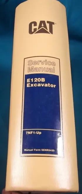 SENR5420 CATERPILLAR Cat Excavator Service Repair Manual Book