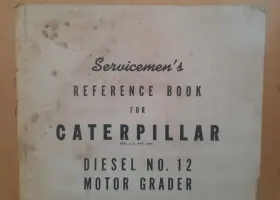 7401-C CATERPILLAR TRACTOR CO Diesel Motor Grader Book #2