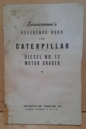 7401-C CATERPILLAR TRACTOR CO Diesel Motor Grader Book