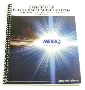 199024 CATERPILLAR TRUCKS Nexiq Engine Cartridge Operators
