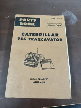 UE070039 CATERPILLAR Traxcavator Book