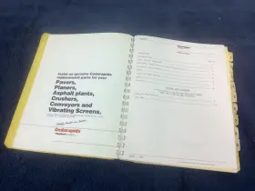CR451 CEDARAPIDS Grayhound Mix Asphalt Paver Catalog Manual #3