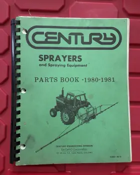 CSBC-80-81 CENTURY Book Sprayers Spraying