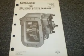 852XJAK CHELSEA Dana Power Specs Catalog Manual Xz