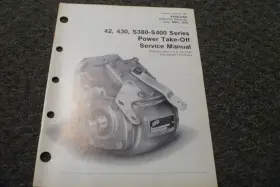 S400 CHELSEA Power Trans Service Repair Manual Xz