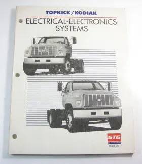 98490.00-1 CHEVROLET GMC Topkick Kodiak Electrical Manual Gm