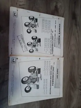 344504 CHIEF Tractor Service Manual Jacobsen Garden