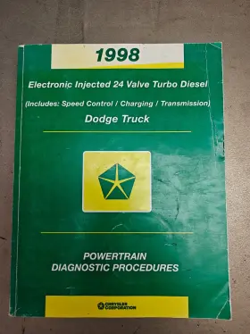 81-699-97123 CHRYSLER Dodge Powertrain Diagnostic Procedures