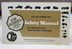 RC-80 CIMA Safety Manual Roller Compactor