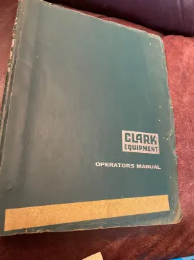 0-B144 CLARK Manual Operator