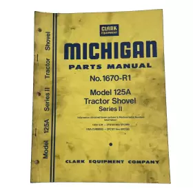 1670-R1 CLARK Michigan Manual Tractor
