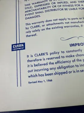 2255-R1 CLARK Michigan Manual Transmission #2