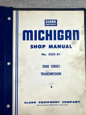 2255-R1 CLARK Michigan Manual Transmission