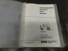 2812593 CLARK Forklift Manual