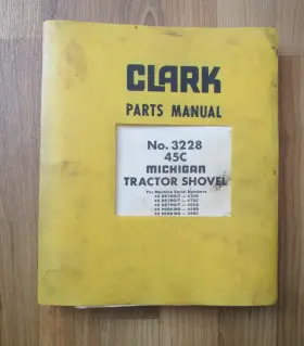3228 CLARK Michigan Tractor Shovel Manual