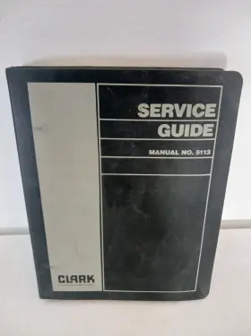 5113 CLARK Service Manual
