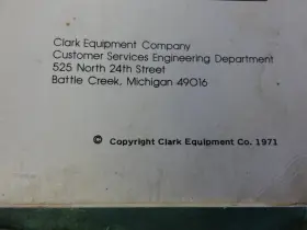 59-886-0155 CLARK Solid Circuit Manual #3