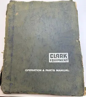 CYR40B CLARK Operators Manual Forkflit Cy #2