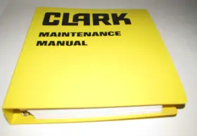 475B CLARK EQUIPMENT Manual Michigan Tractor Shovel