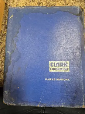 IT40 CLARK Lift Forklift Manual Book Catalog