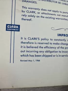 RDS-22500 CLARK MICHIGAN Manual Steering Drive Axle #2